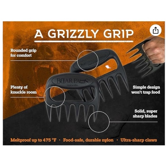 Bear Paws The Original Shredder Claws - Picture 3 of 4